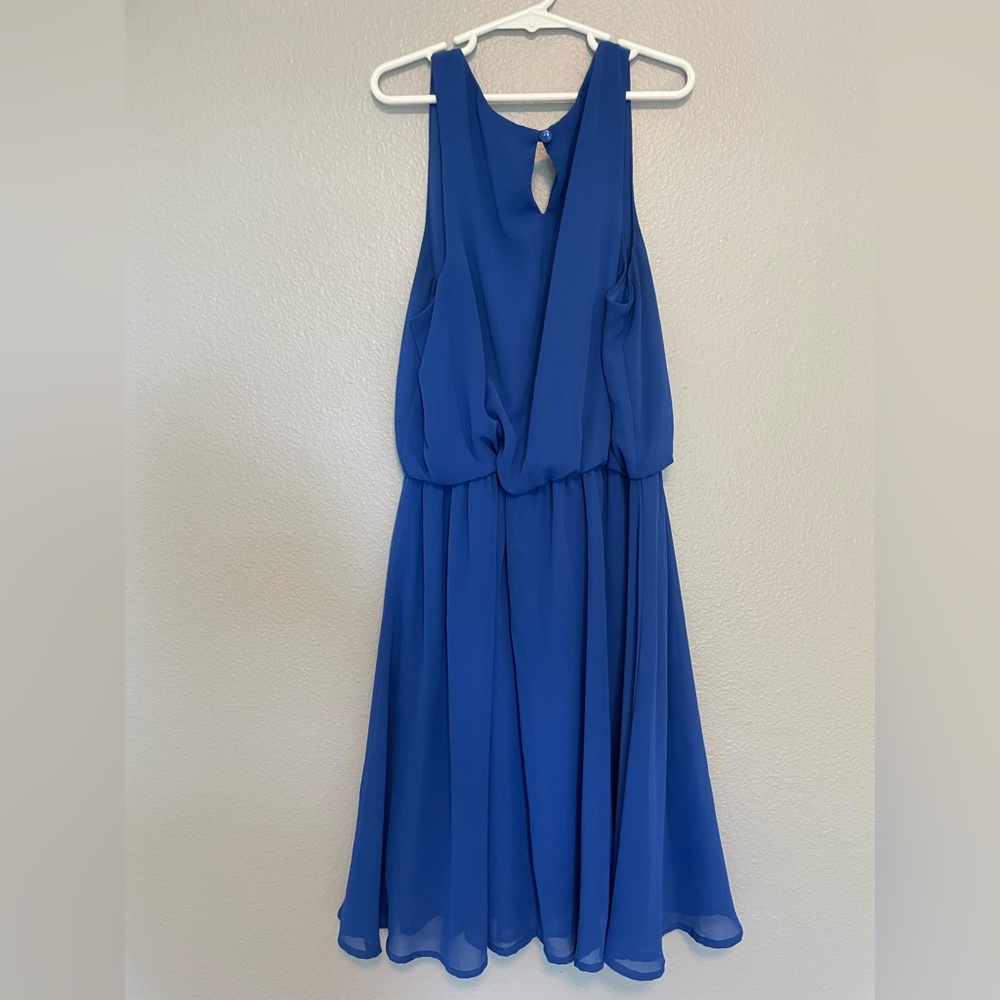 Royal Blue Lush Sleeveless Dress Size Small